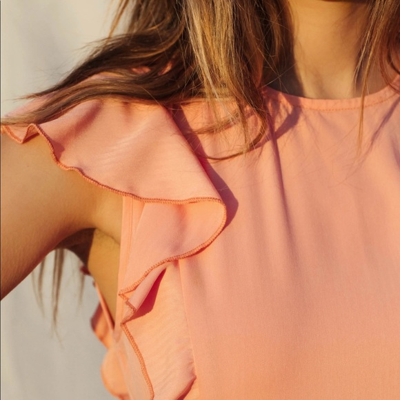 Christy Dawn Quinn Dre’s in Apricot NWT SZ XS - Picture 4 of 8